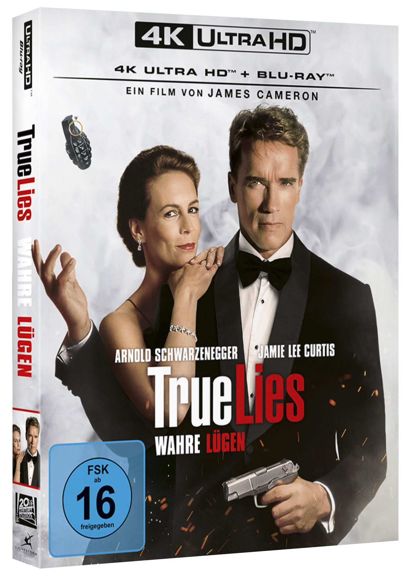 Filmcover: Arnold Schwarzenegger und Jamie Lee Curtis. Text: 'True Lies'.