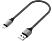 SATECHI USB-A - Lightning töltőkábel, 15W, 25 cm, szürke (ST-TAL10M)