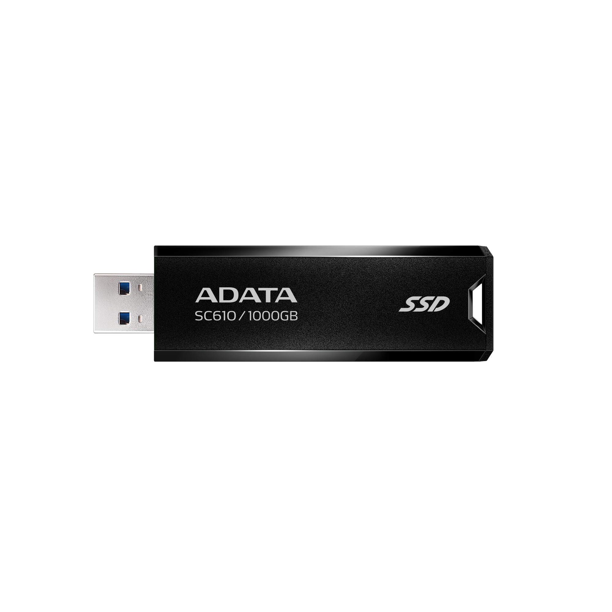 ADATA SC610 külső SSD, 1TB, USB-A 3.2 Gen2, 550/500 MB/s, fekete-piros (SC610-1000G-CBK/RD)