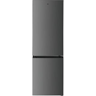 Frigorífico combi - OK OFK 611 E NF IN, Compresor, No frost, 186 cm, 293 l, Luz interior, Inox