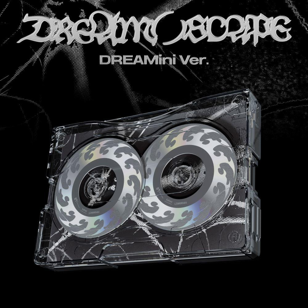 Dreamscape Albumcover, zwei CDs in einem Case, schwarzer Hintergrund, Spinnennetz-Design.
