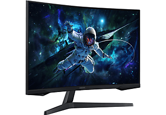 SAMSUNG Odyssey G5 LS32CG552EUXUF 32 inç QHD 1ms 165Hz Freesync HDR10 VA Kavisli Gaming Monitör Siyah_1