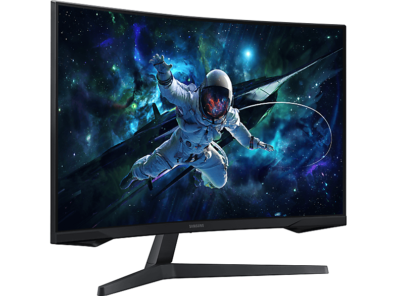 SAMSUNG Odyssey G5 LS32CG552EUXUF 32 inç QHD 1ms 165Hz Freesync HDR10 VA Kavisli Gaming Monitör Siyah_1