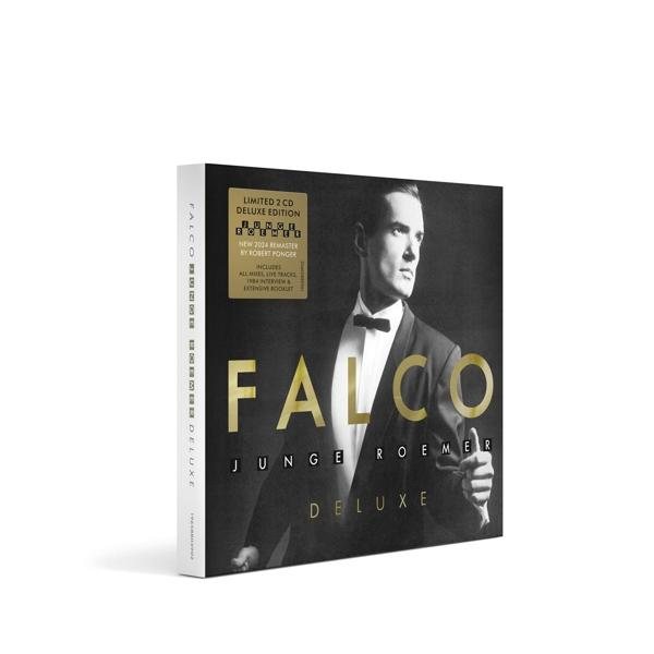 CD-Box-Set mit einem Foto eines Mannes im Anzug. Die Box hat goldenen Text.