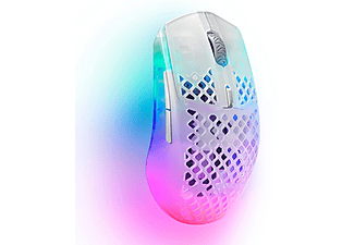 STEELSERIES Aerox 3 Wireless Ghost Edition Kablosuz  Gaming Mouse Beyaz_1