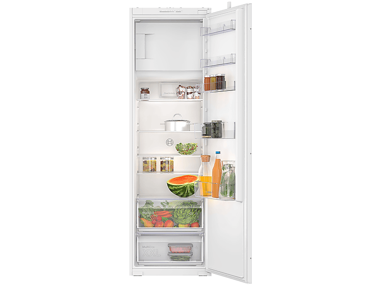 BOSCH KIL82NSE0, Capacità netta totale 280 l, Rumorosità: 39 dB(A), Dimensioni: L 54,1 cm A 177,2 P 54,8 cm, Bianco, Classe E