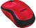 LOGITECH M220 Sessiz Kompakt Kablosuz Mouse - Kırmızı
