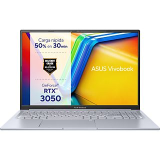 Portátil - ASUS VivoBook 16X K3605ZC-N1268W, 16" WUXGA, Intel® Core™ i5-12450H, 16GB RAM, 512 GB SSD, GeForce RTX™ 3050, Windows 11 Home