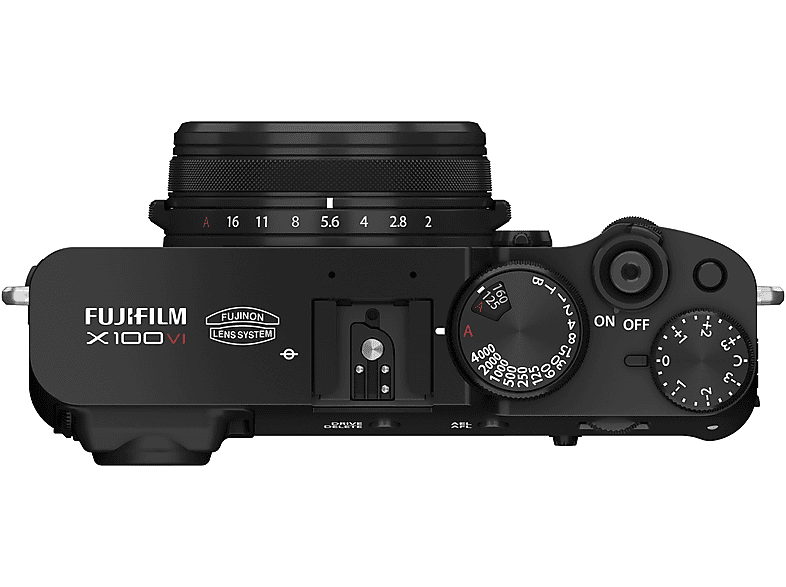 FUJIFILM X100VI Spiegellose Kompaktkamera Schwarz, Kein opt. Zoom, 7.6 cm (3 Zoll) 3:2, Touch-LC-Display, WLAN