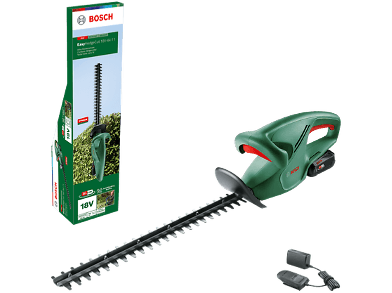 BOSCH EasyHedgeCut 18V-44-11 akkus sövénynyíró, akkuval és töltővel (1x2 Ah) (0600849H07)