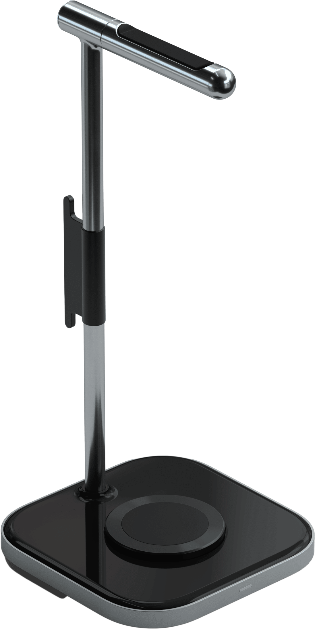 SATECHI 2 az 1-ben fejhallgató állvány és vezeték nélküli töltő, USB Type-C (ST-UCHSMCM)