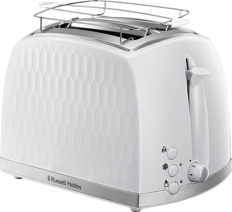 RUSSELL HOBBS 26060-56/RH Honeycomb Kenyérpirító, fehér