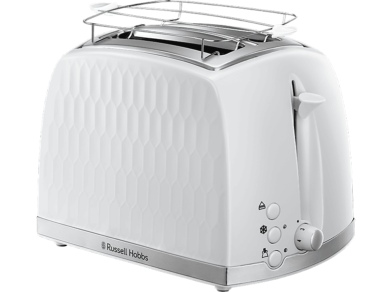 RUSSELL HOBBS 26060-56/RH Honeycomb Kenyérpirító, fehér