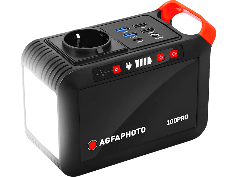 Agfaphoto Draagbare Laadstation Powercube 100pro (717-854700)