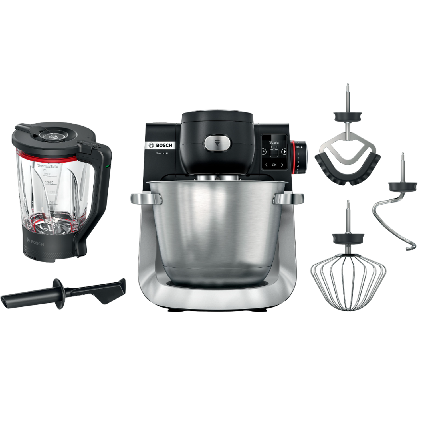 Bosch Serie 6 Mums6zs17 Keukenmachine Zwart