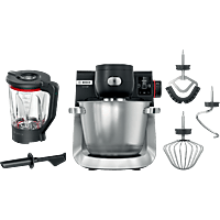 MediaMarkt BOSCH Serie 6 MUMS6ZS17 Keukenmachine Zwart aanbieding