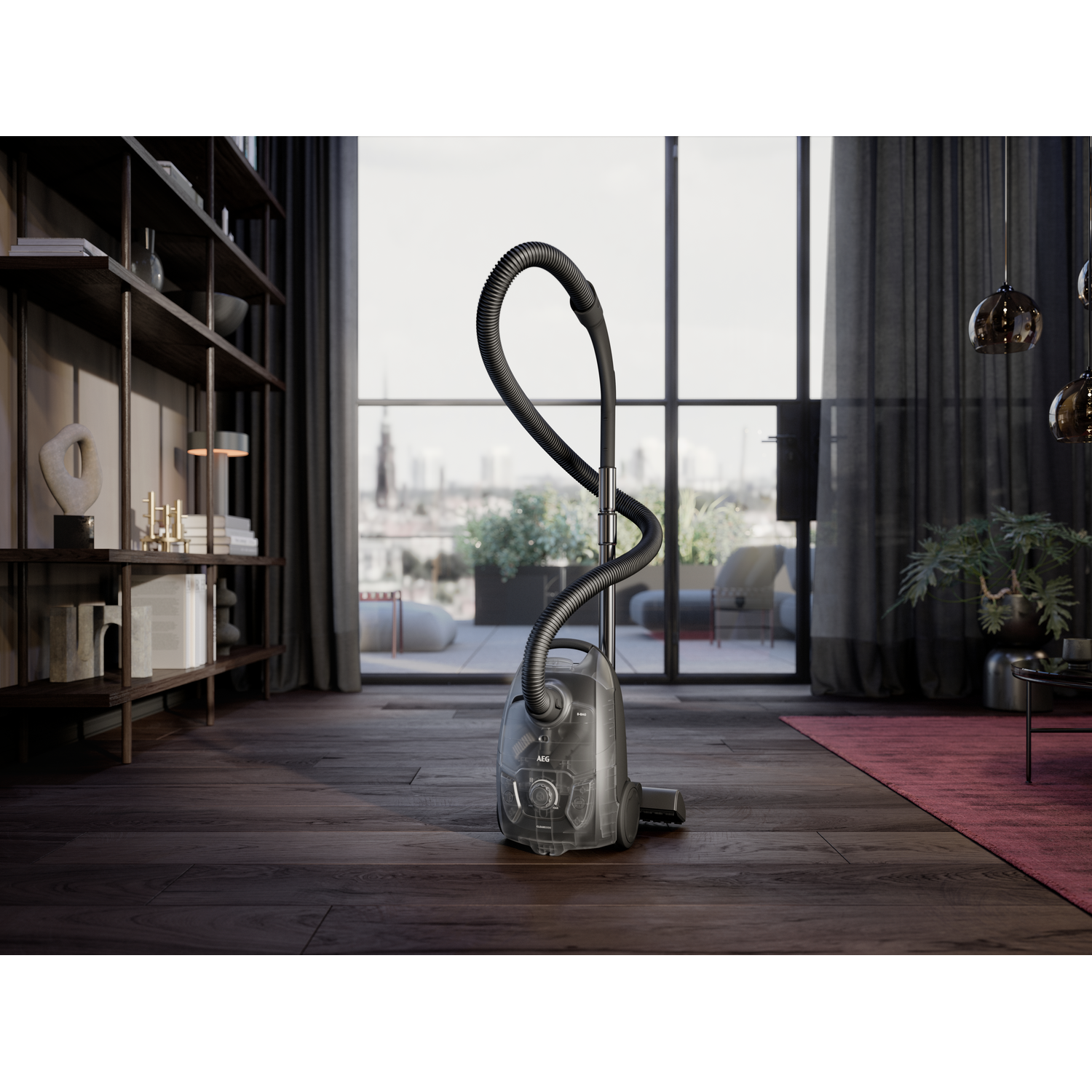 AEG AB51C1DB CLEAN 5000 Stofzuiger met zak Blauw