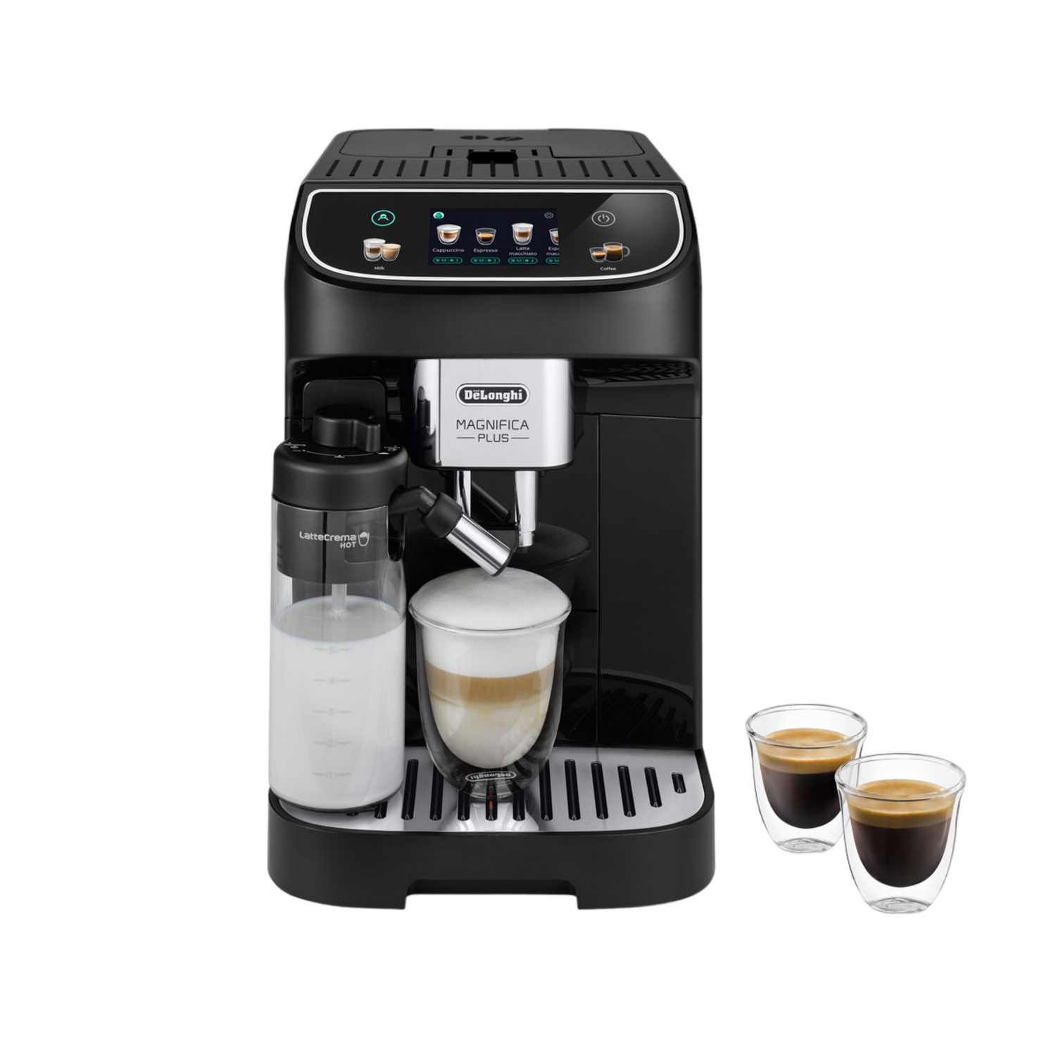 De Longhi Magnifica Plus Ecam320.60.b Volautomatische Espressomachine Zwart