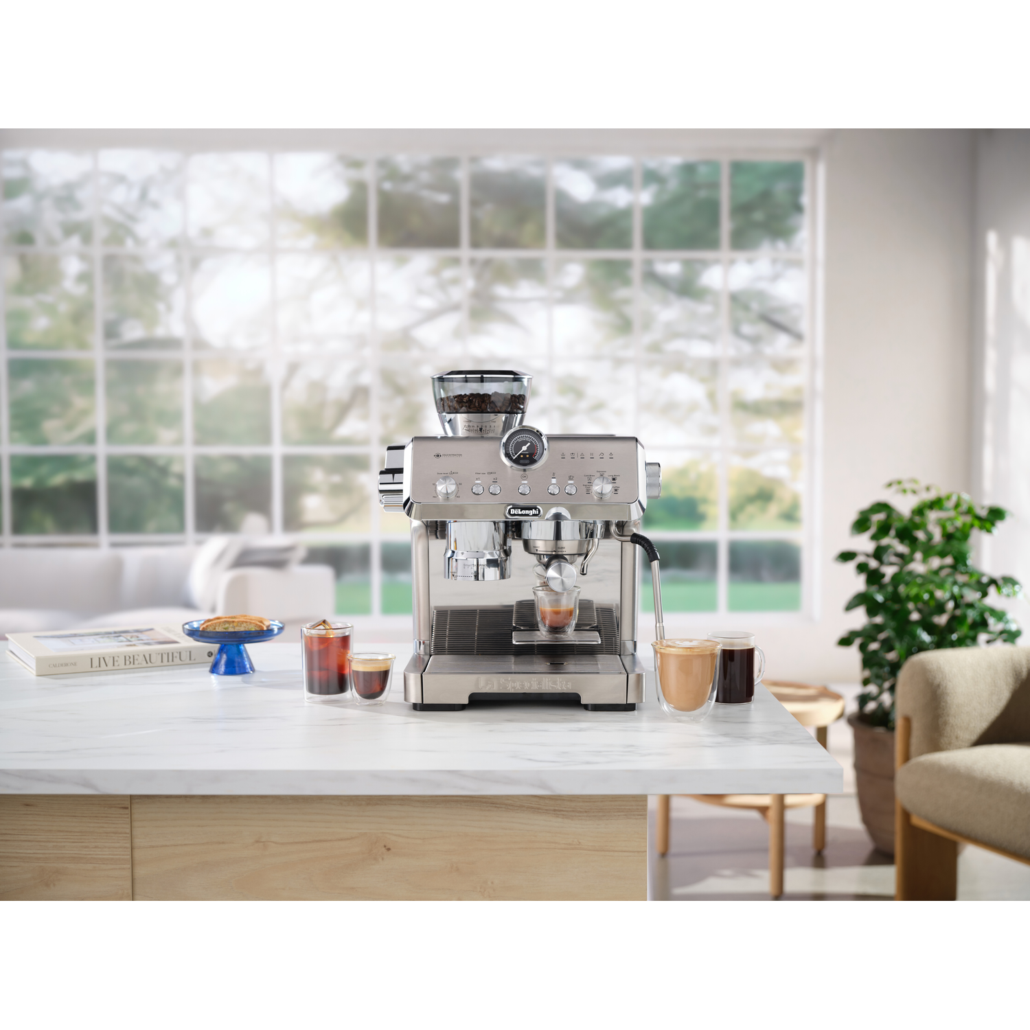 DE LONGHI La Specialista Opera EC9555.M | Pistonmachine - Metaal kopen