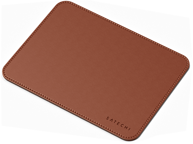 SATECHI Eco Leather bőrhatású egérpad, vízálló, 248x190 mm, barna (ST-ELMPN)