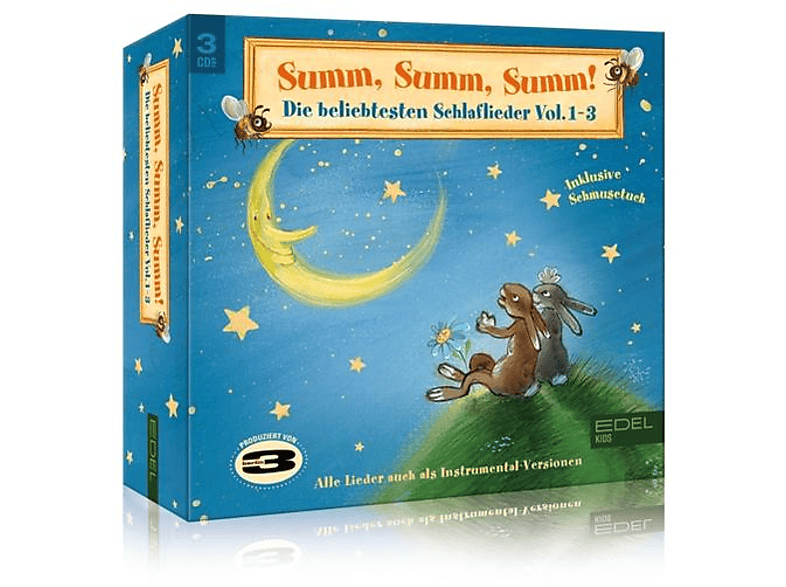 3berlin - Schlaflieder-Box, Vol. 1-3 inkl. Schmusetuch - (CD)