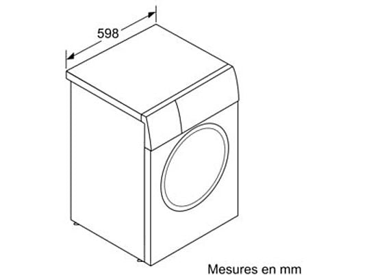 BOSCH Wasmachine voorlader Serie 6 - 9 kg A (WGG244F3FG)