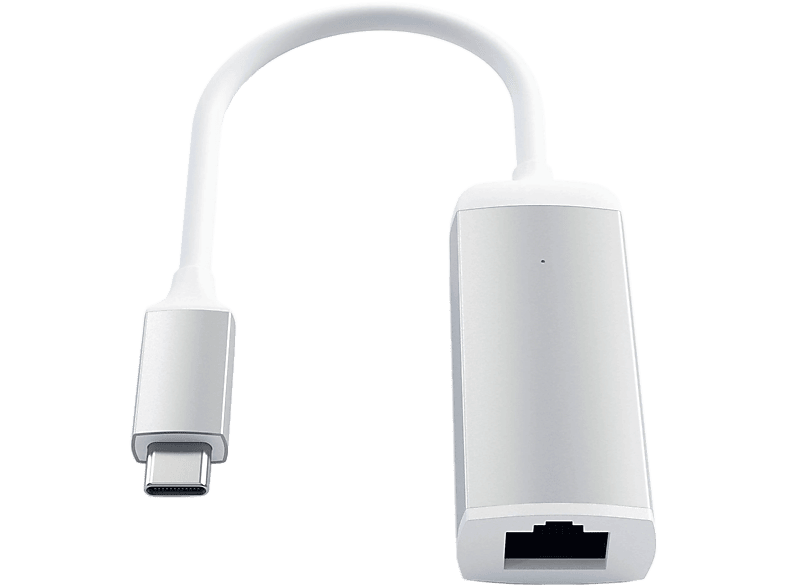 SATECHI USB Type-C - Gigabit LAN hálózati adapter, ezüst (ST-TCENS)