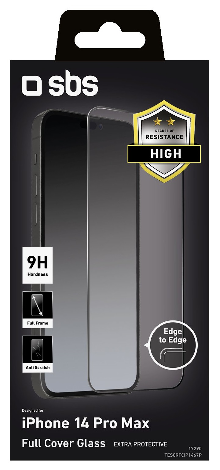 Szkło ochronne SBS Full Cover Glass do Apple iPhone 14 Pro Max