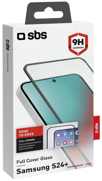 Szkło ochronne SBS Full Cover Glass do Samsung Galaxy S24+