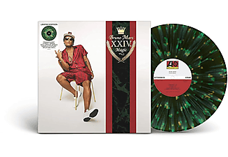 Bruno Mars - 24K Magic (Limited Black, Yellow & Green Splatter Vinyl) (Vinyl LP (nagylemez))