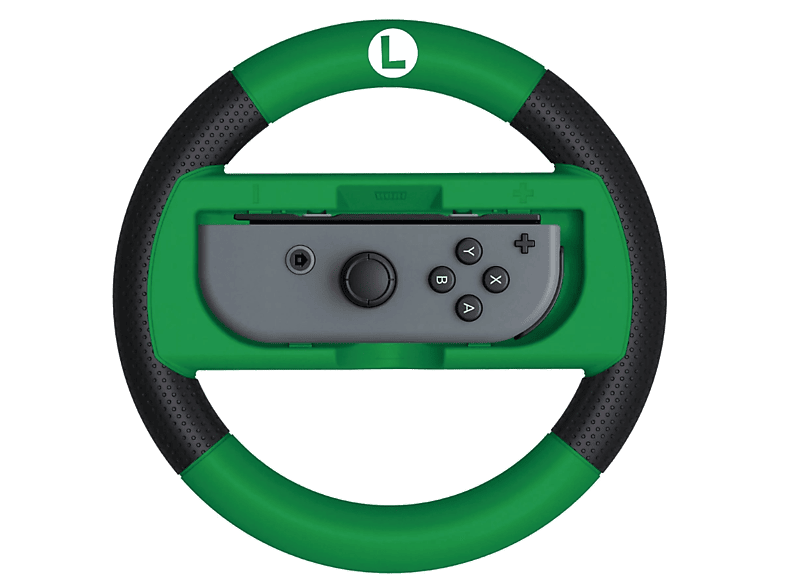 Volante - Hori Mario Kart 8 Deluxe (Luigi version), Para mando Joy-Con de Nintendo Switch, Verde