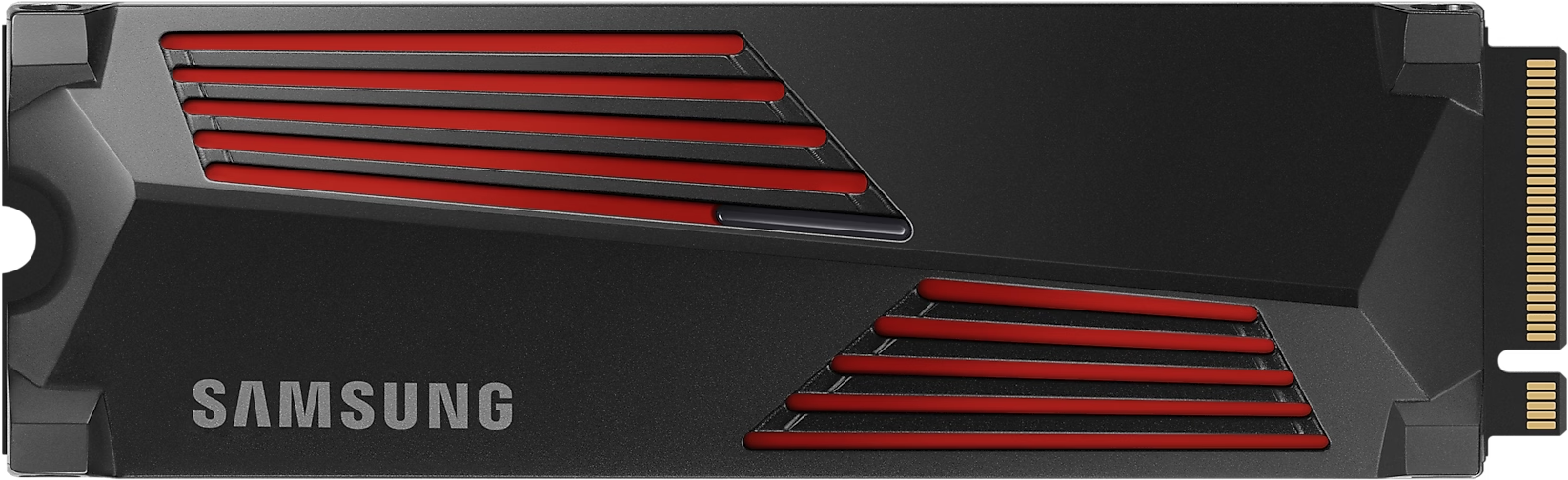 SAMSUNG 990 PRO HeatSink, PCIe 4.0 x4 NVMe M.2 belső SSD hűtőbordával, 7450/6900 MB/s, 2TB (MZ-V9P2T0GW)