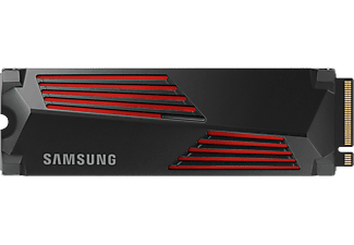 SAMSUNG 990 PRO HeatSink, PCIe 4.0 x4 NVMe M.2 belső SSD hűtőbordával, 7450/6900 MB/s, 4TB (MZ-V9P4T0GW)