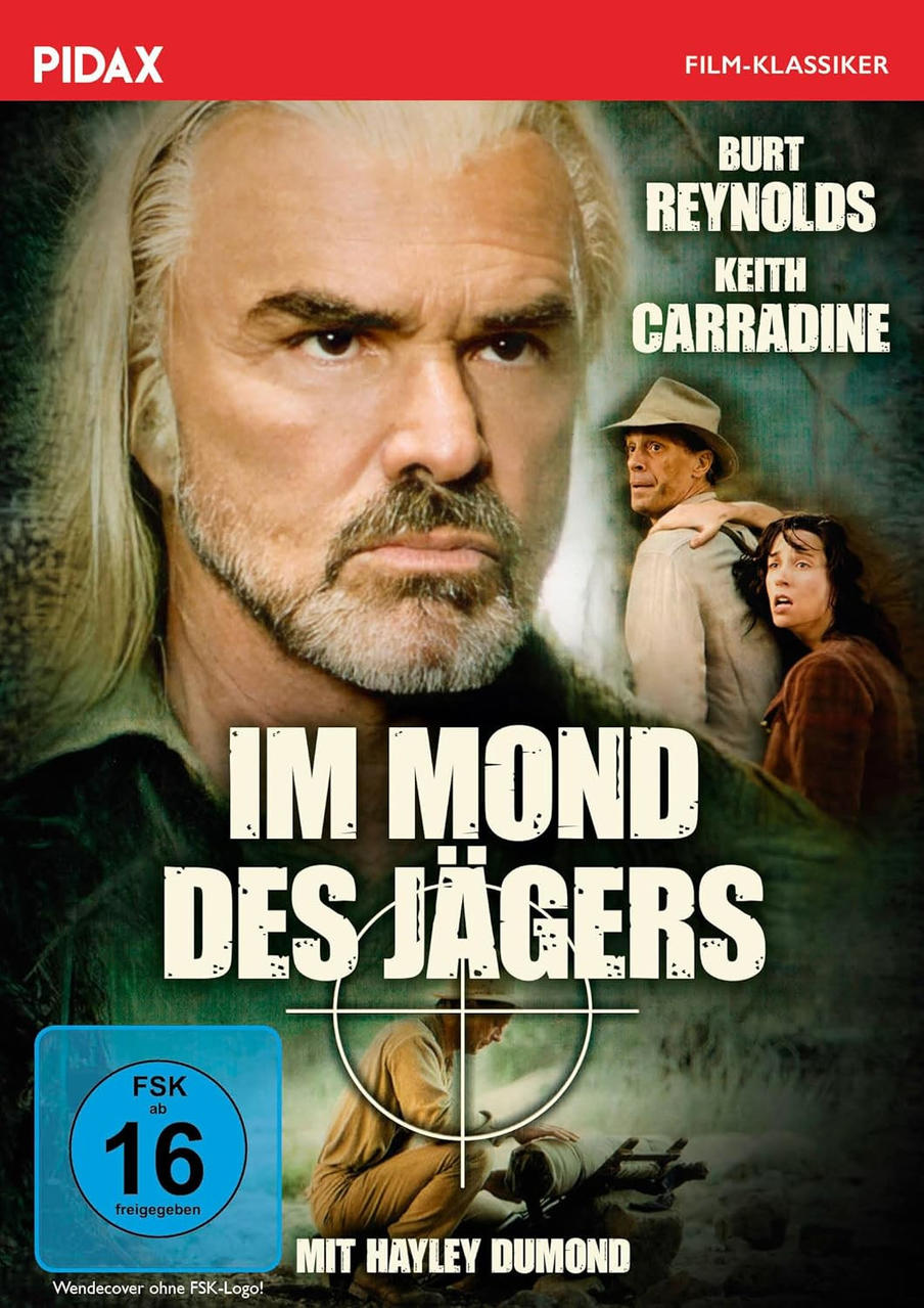 Filmcover mit Burt Reynolds und Keith Carradine. Der Filmtitel ist auf Deutsch.