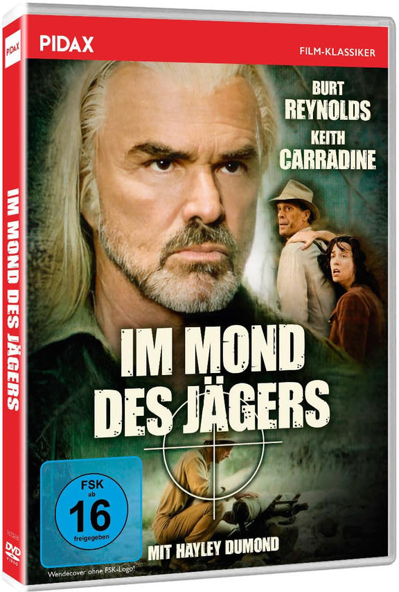 DVD-Cover mit Burt Reynolds und Keith Carradine in einer Filmszene.