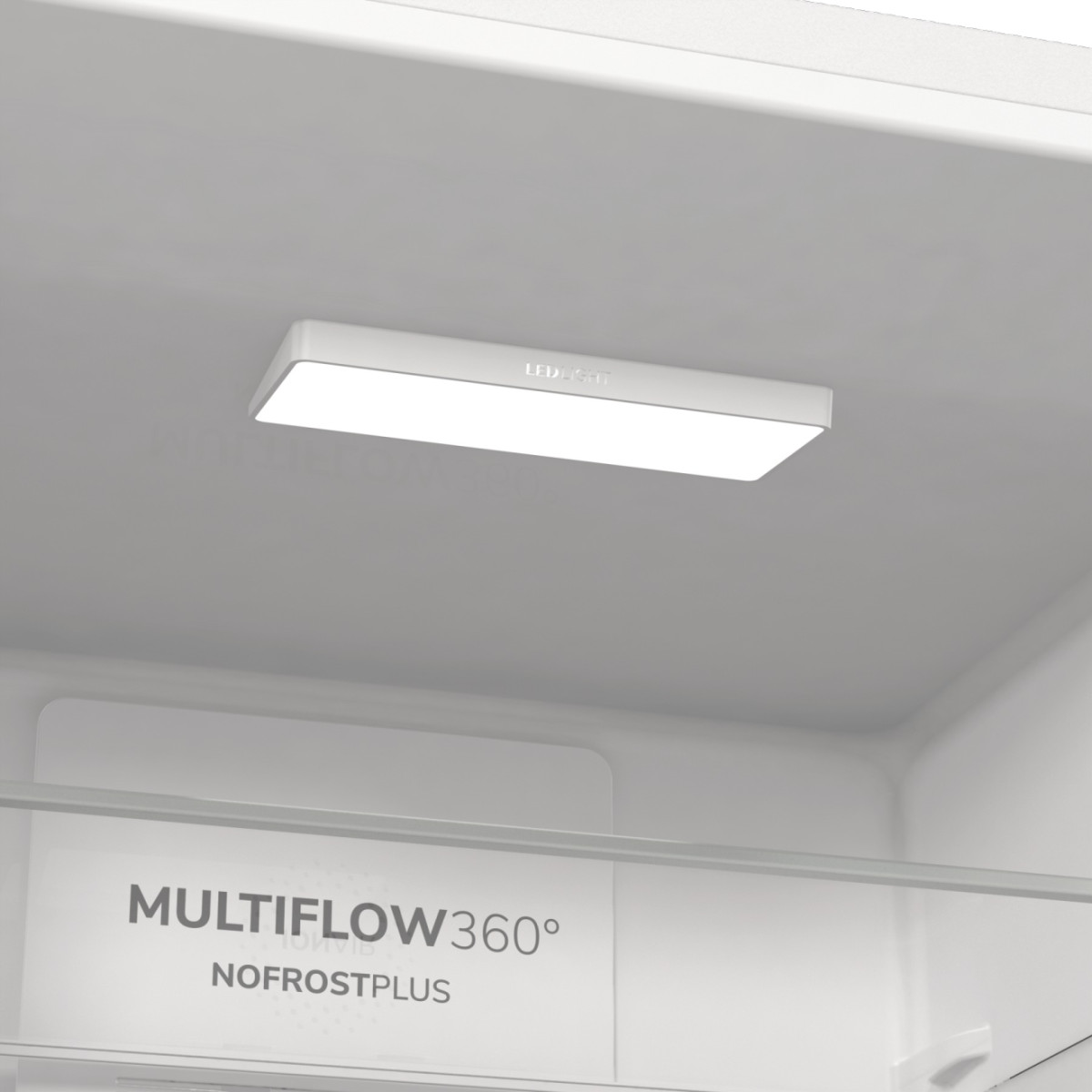 Lodówka GORENJE NRK6202AW4 200cm Biały NoFrost Plus AdaptTech cooling