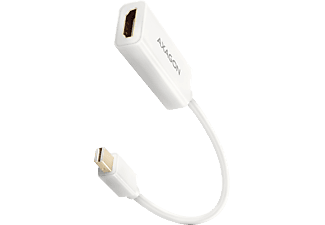 AXAGON Mini DisplayPort v1.2 - HDMI v1.4 anya adapter, 15cm, fehér (RVDM-HI14NW)