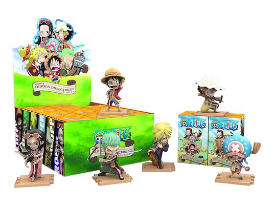MIGHTY JAXX Freeny's Hidden Dissectibles: One Piece (S1) - Figurines-collection-blindbox (Multicolore)