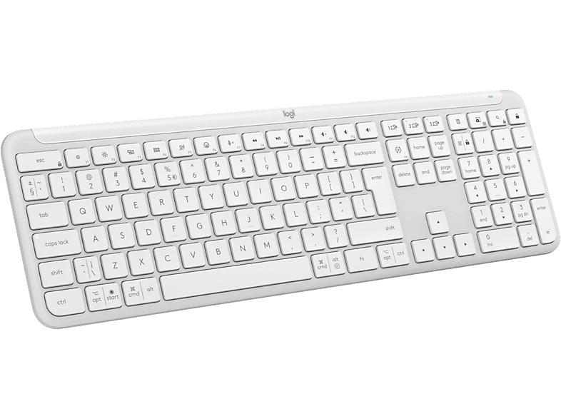 Logitech Draadloos Toetsenbord Signature Slim K950 Azerty Wit (920-012454)