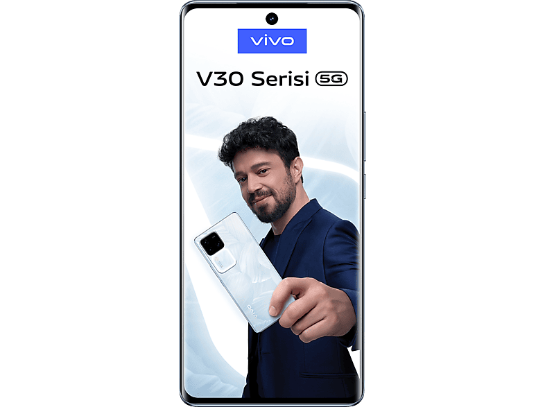 VIVO V30 5G 12/512 GB Akıllı Telefon Beyaz Çiçek_1