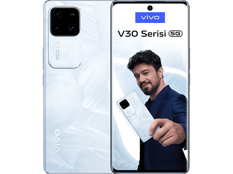 VIVO V30 5G 12/512 GB Akıllı Telefon Beyaz Çiçek_2