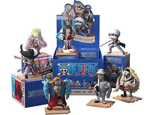 MIGHTY JAXX Freeny's Hidden Dissectibles: One Piece (S4) - Warlords Edition - Blind box con personaggi da collezione (Multicolore)