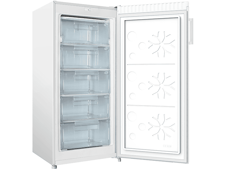 AMICA GS 321 110 W Gefrierschrank (E, 145 l, 1259 mm hoch)