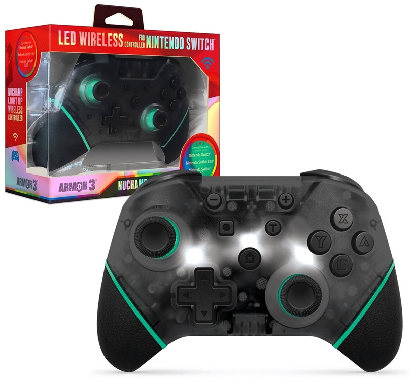 ARMOR3 NuChamp Nintendo Switch vezeték nélküli kontroller, kék