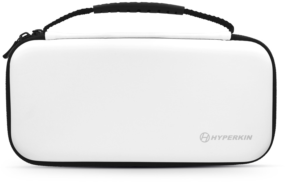 HYPERKIN CarryMate EVA Nintendo Switch erősített utazótok, fehér