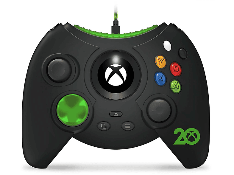 HYPERKIN Duke Xbox/PC 20. évfordulós vezetékes kontroller, fekete