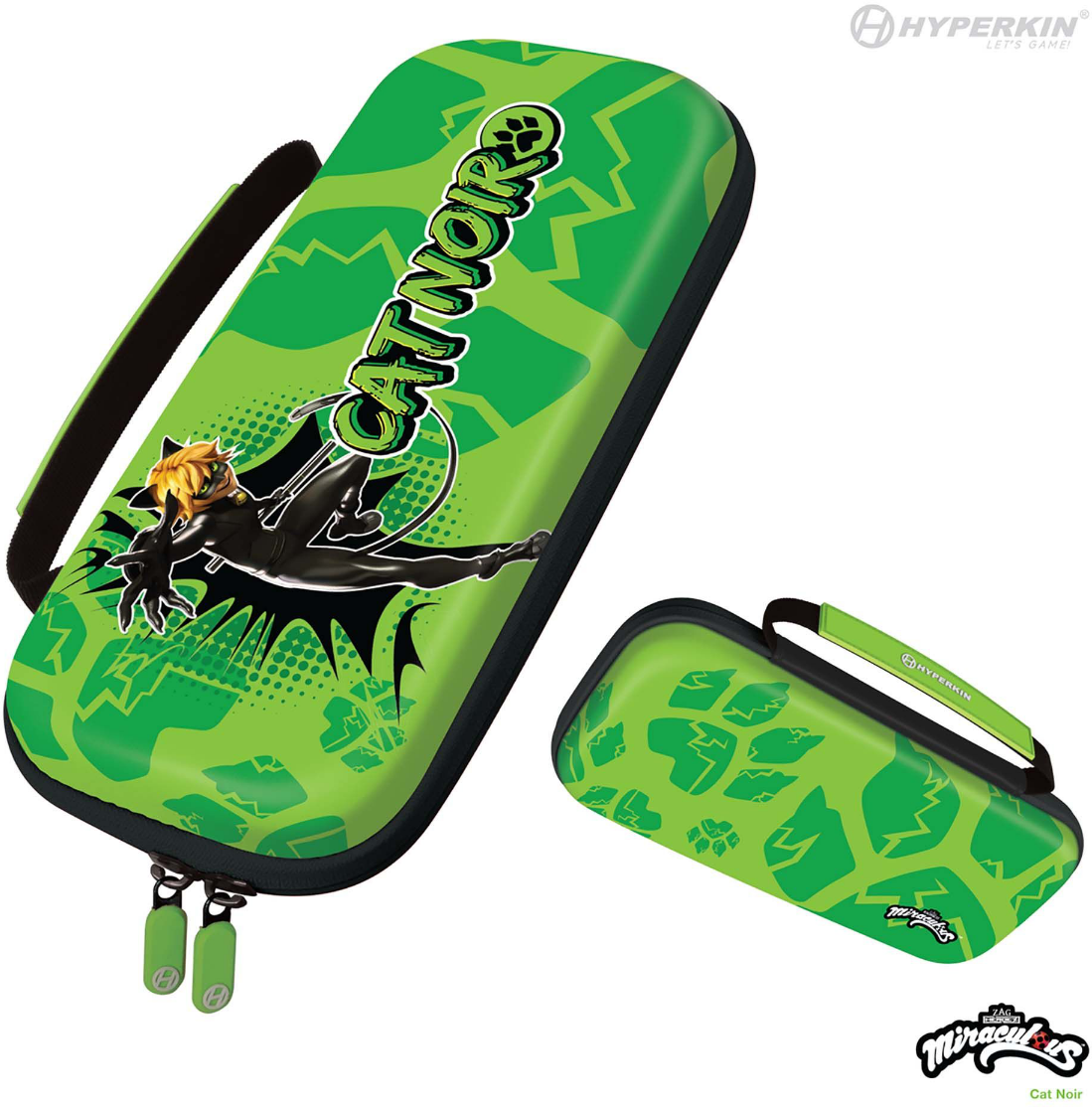 HYPERKIN EVA Nintendo Switch erősített utazótok (Miraculous: Fekete Macska)