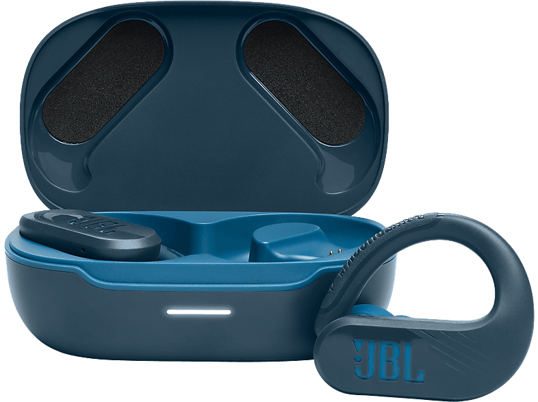 JBL Endurance Run In-Ear-Kopfhörer Mit Kabel – Sport-Kopfhörer, IPX5 Schweißfest, FlipHook-Design, In Blau