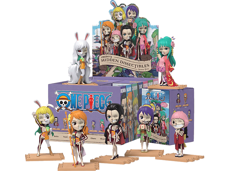 Mighty Jaxx Freeny's Hidden Dissectibles: One Piece (S5) Ladies Edition (1 von 7 Figuren); Sammelfigur