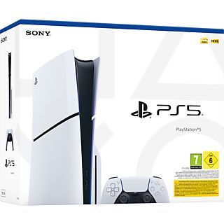 PlayStation 5 Slim - Spielekonsole - Weiss/Schwarz